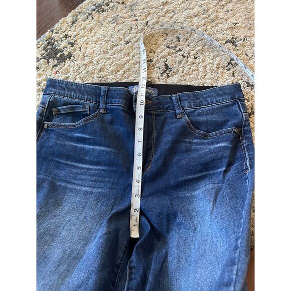 Democracy “ab”solution high rise skinny jeans size 12 dark wash - Picture 8 of 9